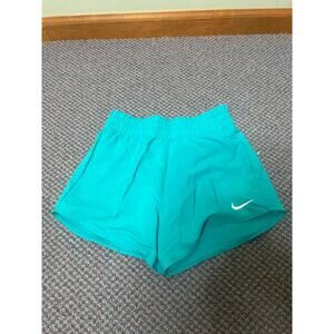Nike Girls Teal Running Shorts 6X